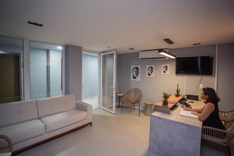 Flat 405 Excelente - Bauten Cabo Branco