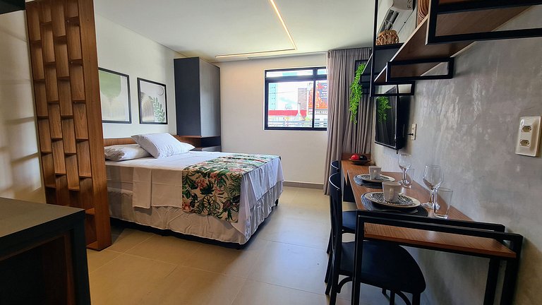 APTO 001 Tramonto - Flat Industrial e Moderno