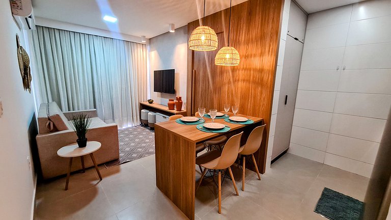 Apart 404 Tramonto - Encantador e Aconchegante