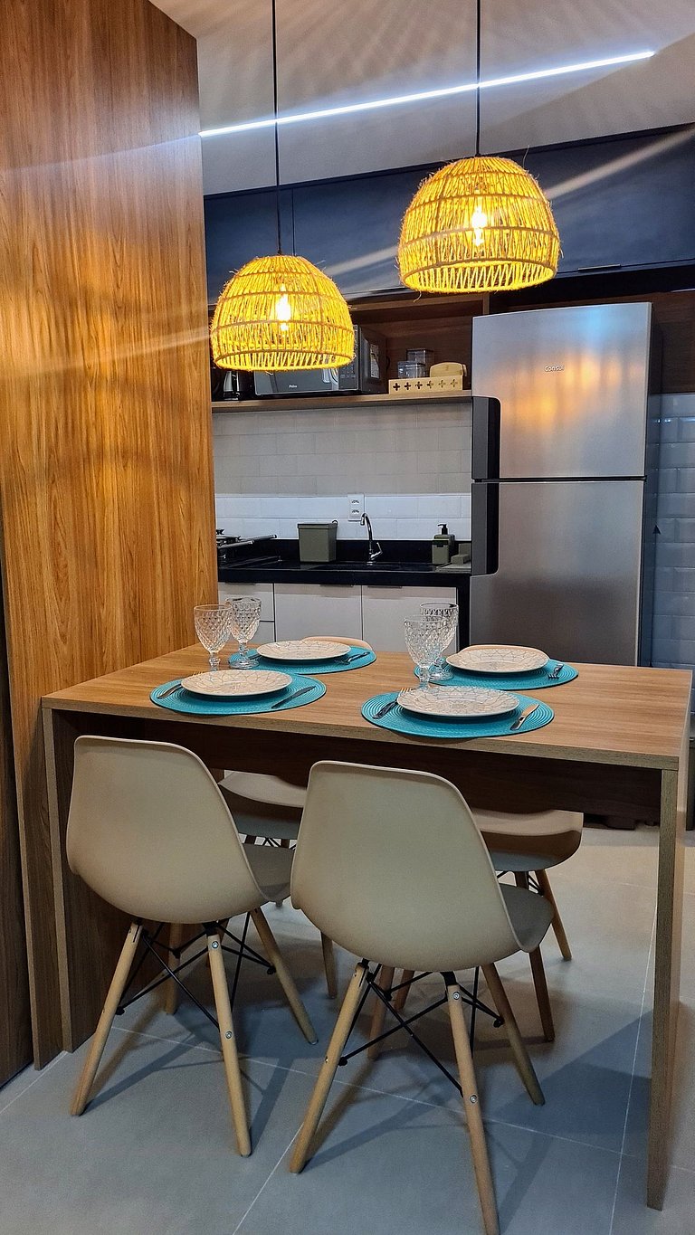 Apart 404 Tramonto - Encantador e Aconchegante