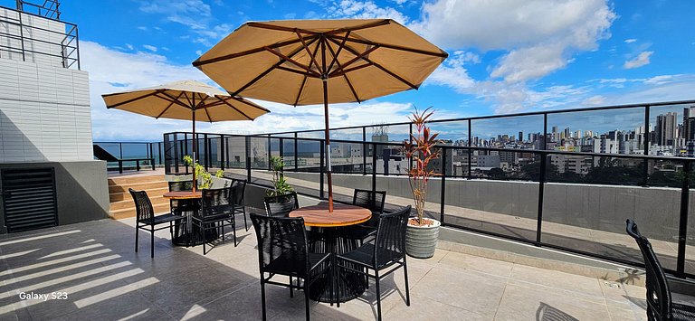 Tramonto 301 - Ap. Moderno c/ Banheira Privada