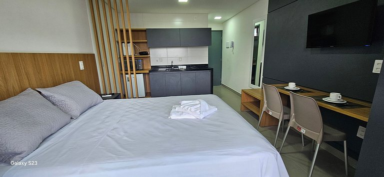 Apto 203 Tramonto - Acolhedor e aconchegante