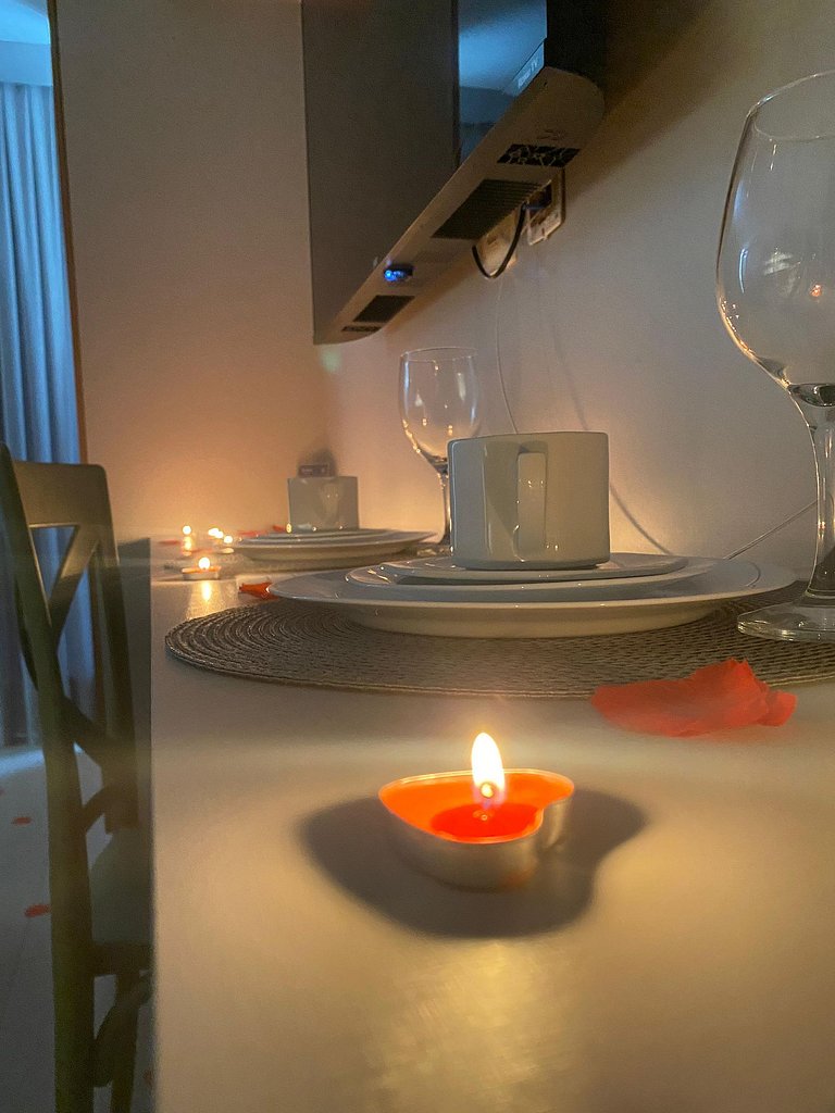 Tramonto 301 - Ap. Moderno c/ Banheira Privada