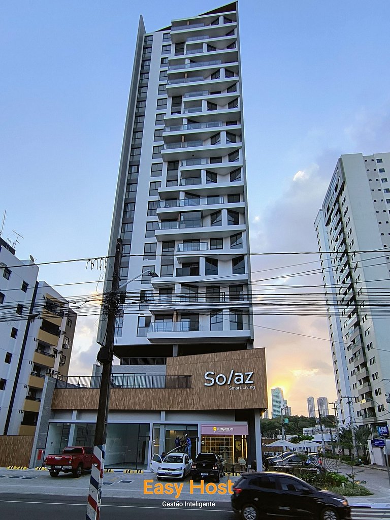 Flat Solaz 208 - Aconchegante e Moderno