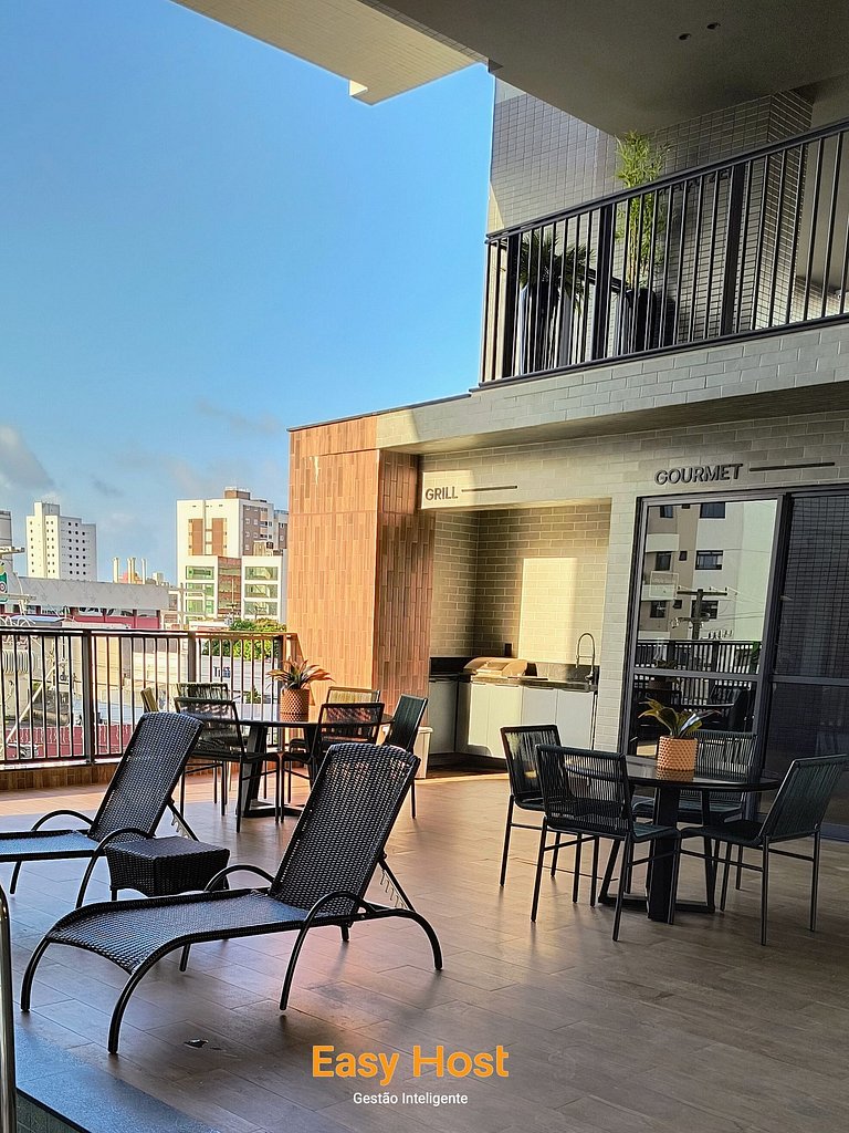 Flat Solaz 208 - Aconchegante e Moderno