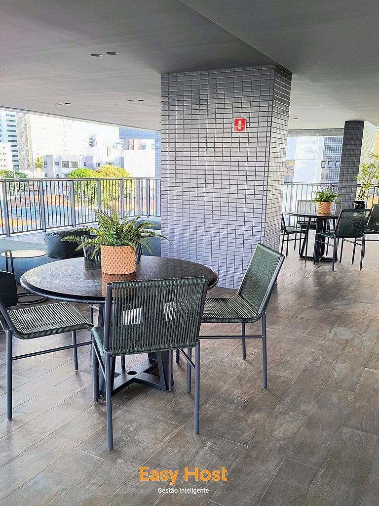 Flat Solaz 208 - Aconchegante e Moderno