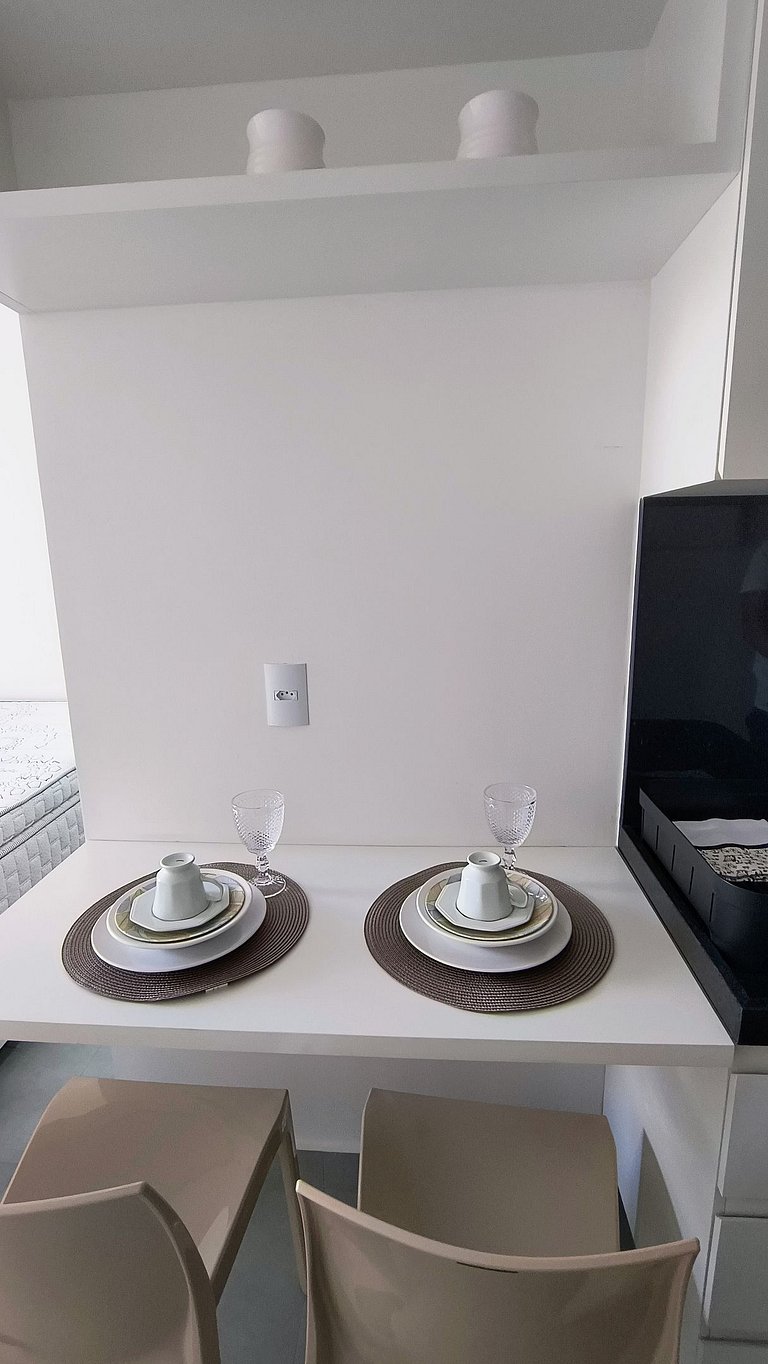 Flat Solaz 208 - Aconchegante e Moderno