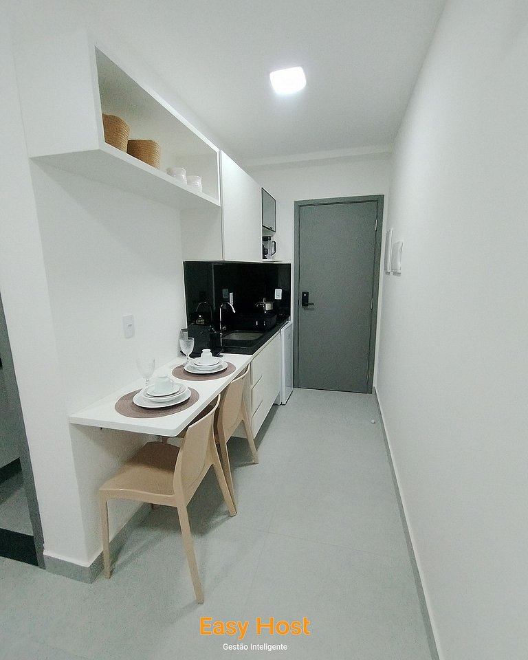 Flat Solaz 208 - Aconchegante e Moderno