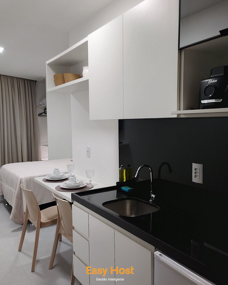 Flat Solaz 208 - Aconchegante e Moderno