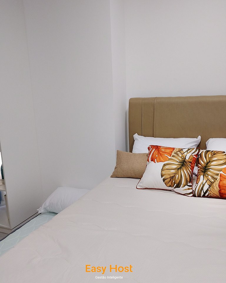 Flat Solaz 208 - Aconchegante e Moderno