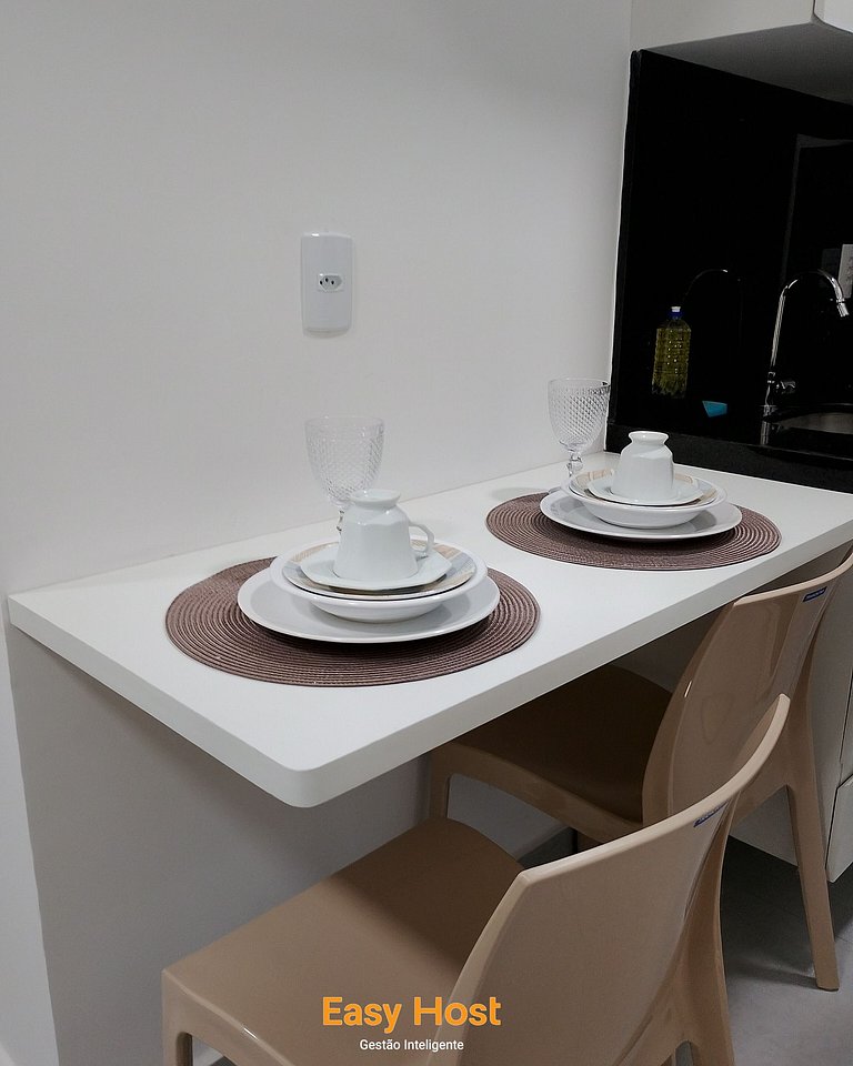 Flat Solaz 208 - Aconchegante e Moderno