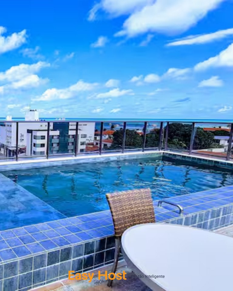 Apto 301 UNO - Lindo Studio Com Vista em Manaira