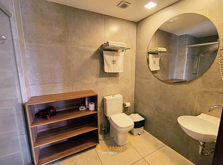 Apto 301 UNO - Lindo Studio Com Vista em Manaira