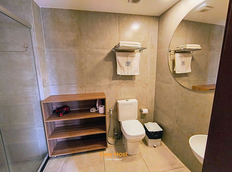 Apto 301 UNO - Lindo Studio Com Vista em Manaira