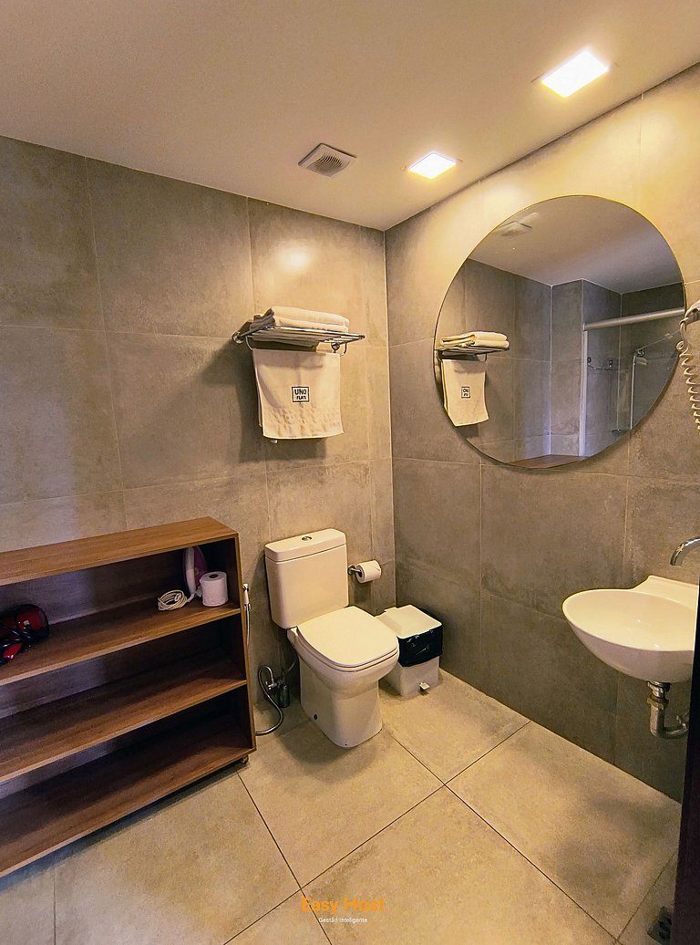 Apto 301 UNO - Lindo Studio Com Vista em Manaira