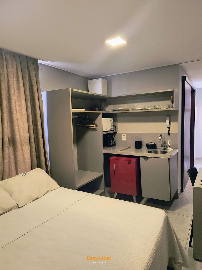 Apto 301 UNO - Lindo Studio Com Vista em Manaira